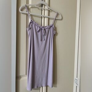 Urban outfitters purple mini dress with bow💜